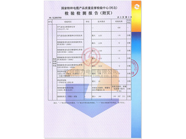 检验检测报告